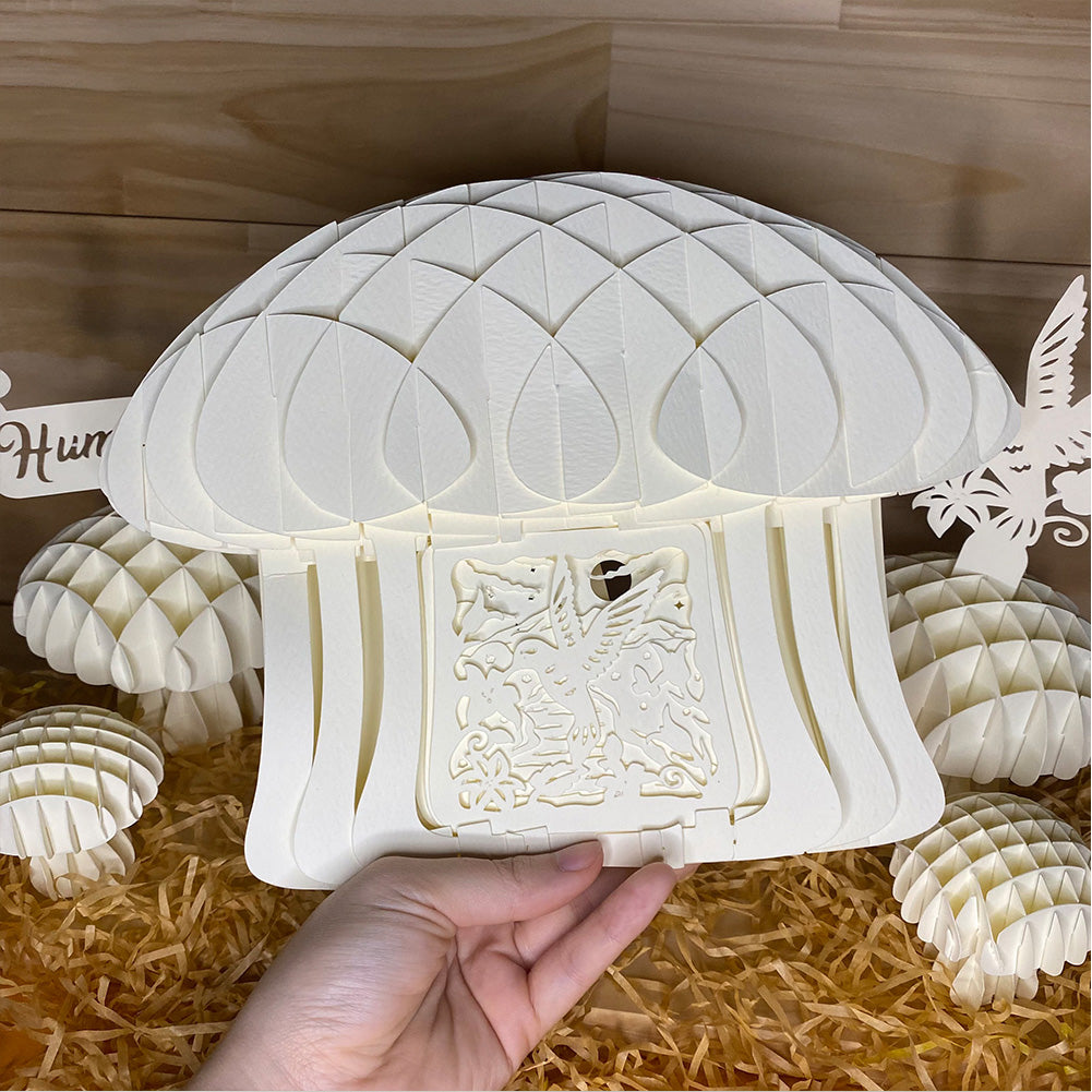 Hummingbird – 3D Pop-Up Card SVG File for Cricut & Silhouette
