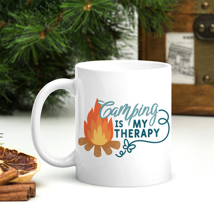 Camping – 3D Lightbox SVG File for Cricut & Silhouette