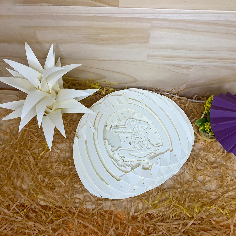 Surfing – 3D Pop-Up Card SVG File for Cricut & Silhouette