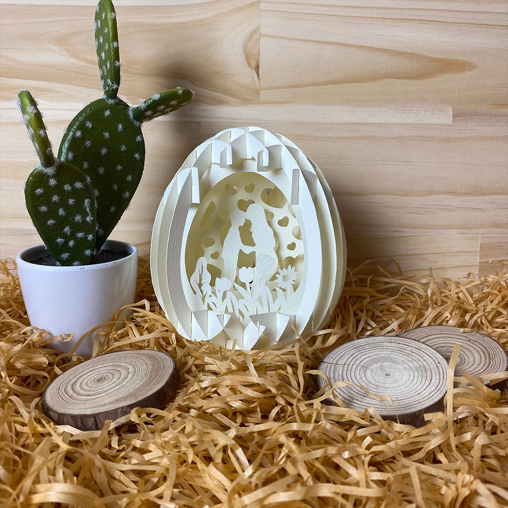 Mother's Day 3 – 3D Pop-Up Card SVG File for Cricut & Silhouette