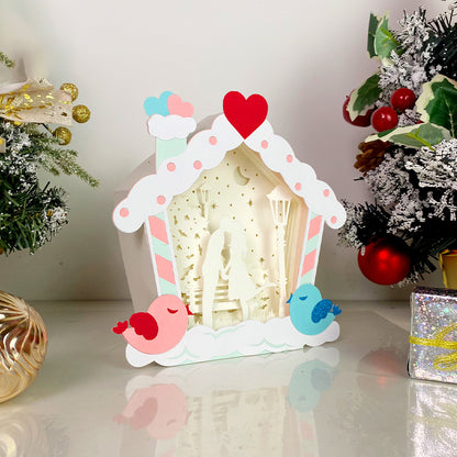 Love – 3D Bird House Box File - Cricut File - VEKTOR KRAFT