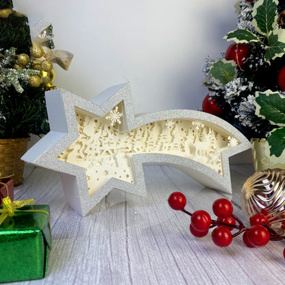 Christmas Angle – 3D Box SVG File for Cricut & Silhouette