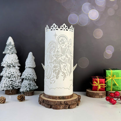 Nativity – 3D Lightbox SVG File for Cricut & Silhouette