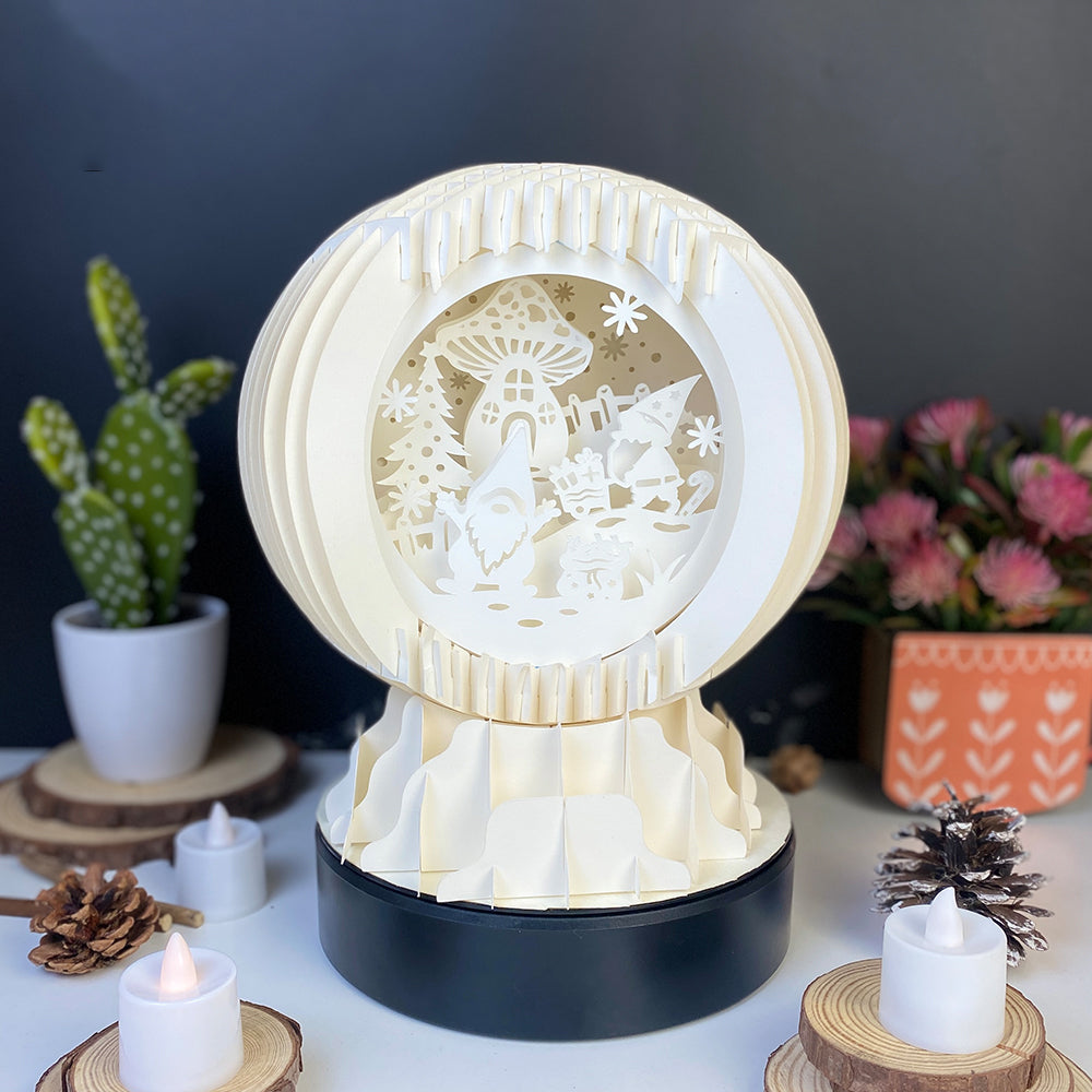 Xmas Gnome – 3D Pop-Up Card SVG File for Cricut & Silhouette