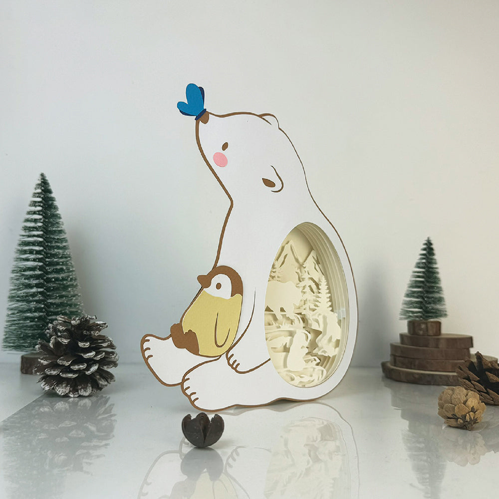 Bear – 3D Box SVG File for Cricut & Silhouette