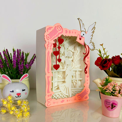 Couple – 3D Picture Frame Love Box File - Cricut File - VEKTOR KRAFT