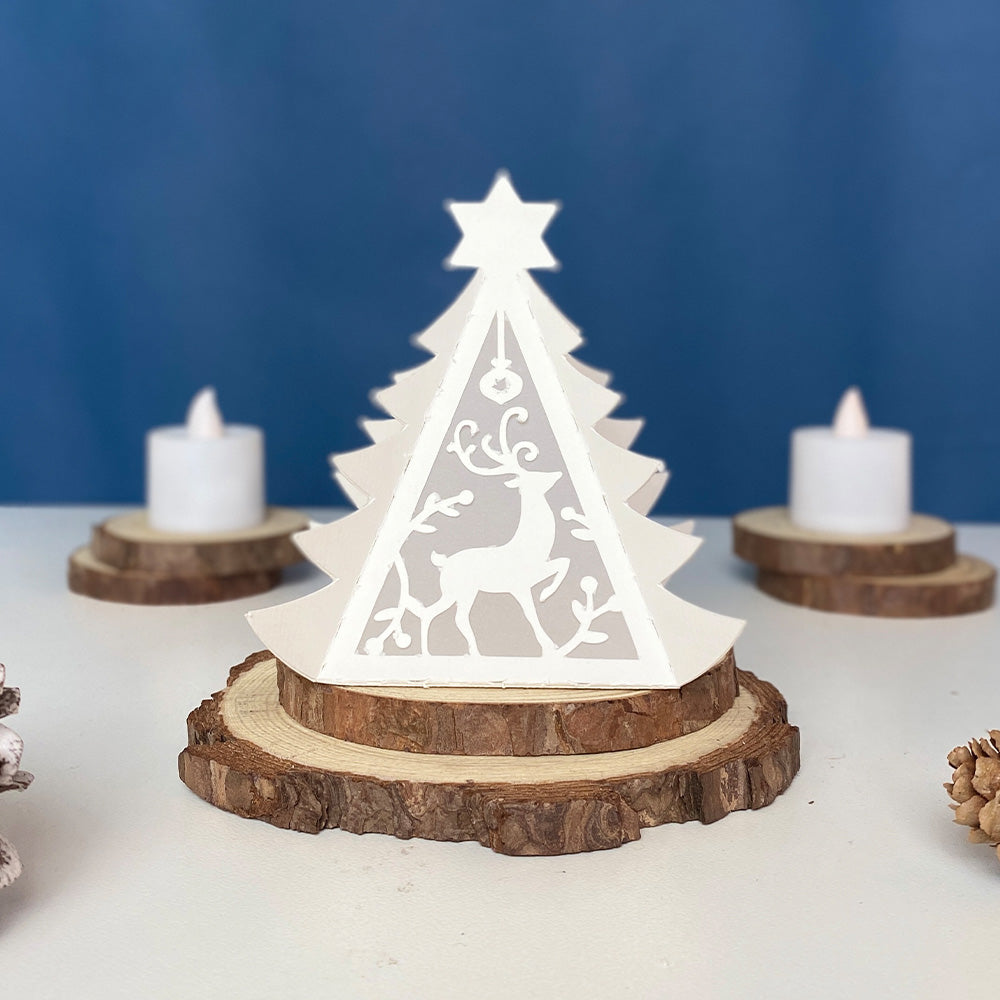 Xmas 7 – 3D Lantern SVG File for Cricut & Silhouette
