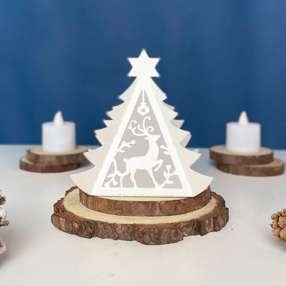 Xmas 7 – 3D Lantern SVG File for Cricut & Silhouette
