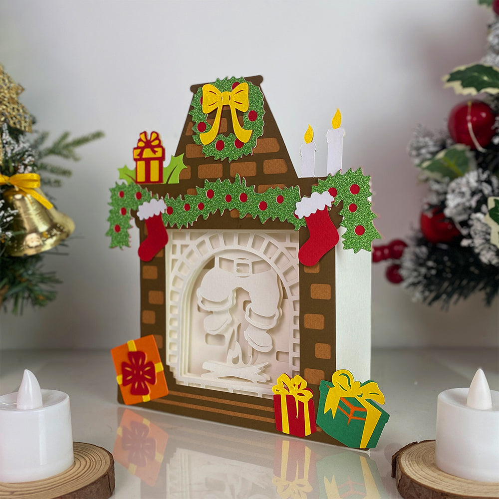 Santa – 3D Box SVG File for Cricut & Silhouette