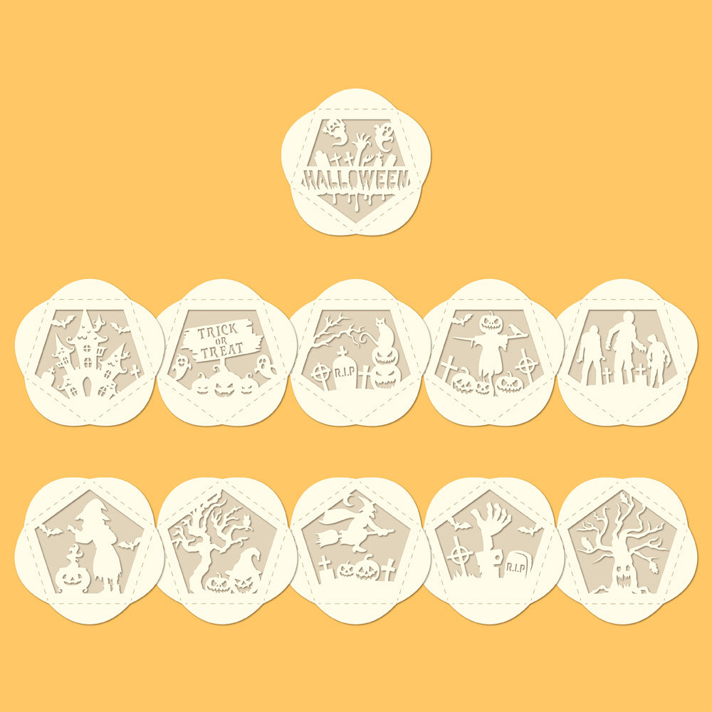 Halloween – 3D Lantern SVG File for Cricut & Silhouette