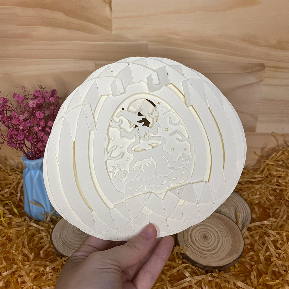 Halloween 2 – 3D Pop-Up Card SVG File for Cricut & Silhouette
