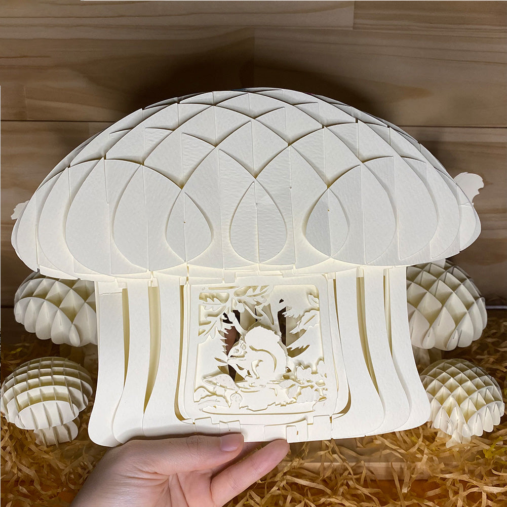 Squirrel – 3D Pop-Up Card SVG File for Cricut & Silhouette