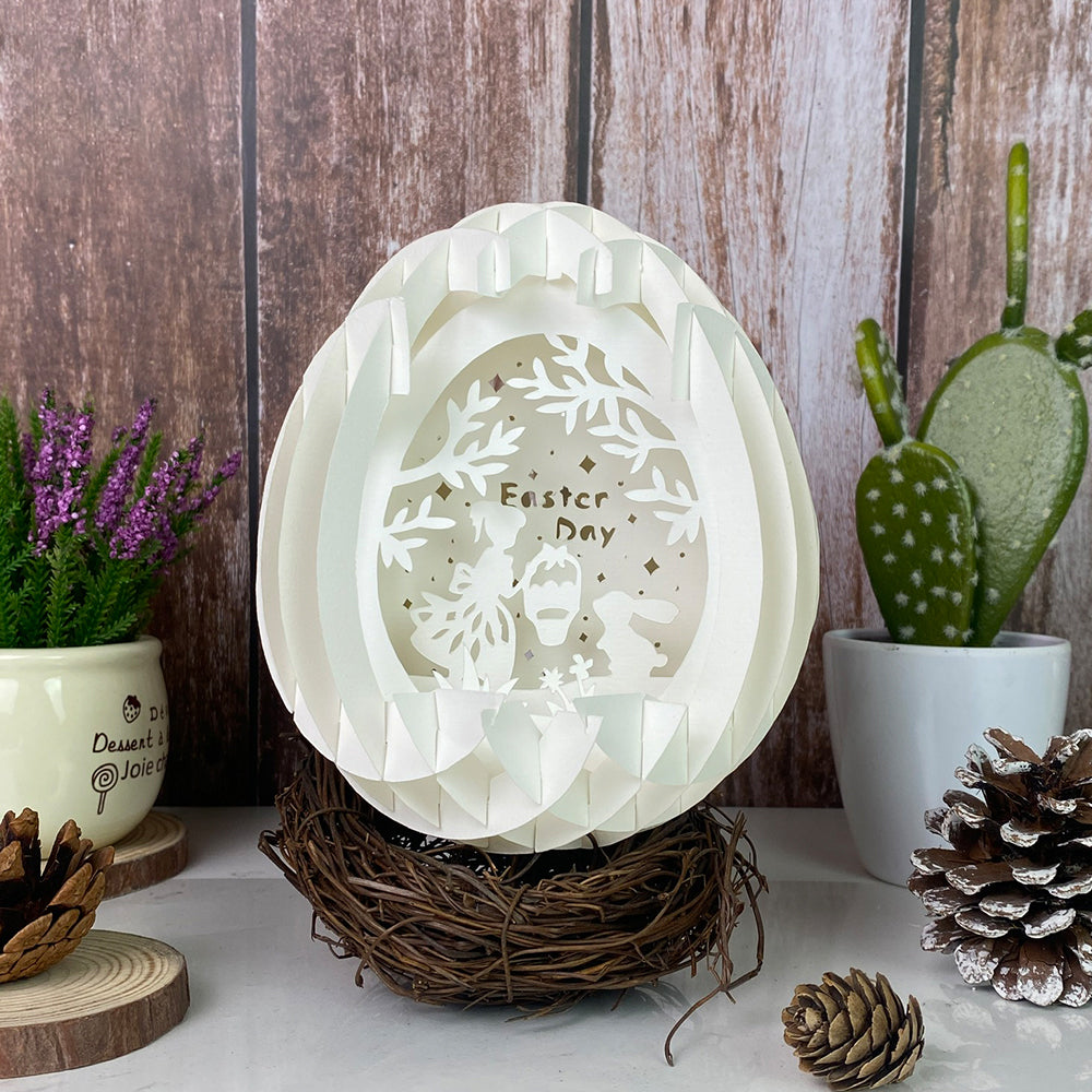 Easter – 3D Pop-Up Card SVG File for Cricut & Silhouette