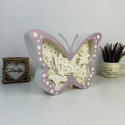 Butterfly – 3D Box SVG File for Cricut & Silhouette