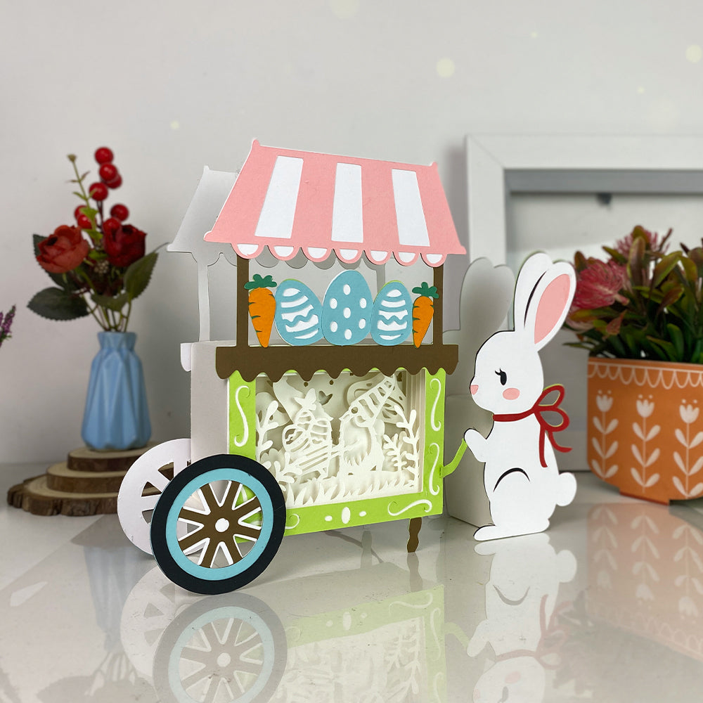 Easter Gnome – 3D Box SVG File for Cricut & Silhouette