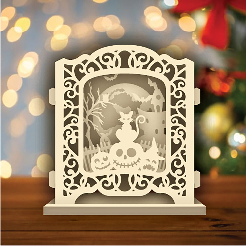 Halloween 2 – 3D Pop-Up Card SVG File for Cricut & Silhouette
