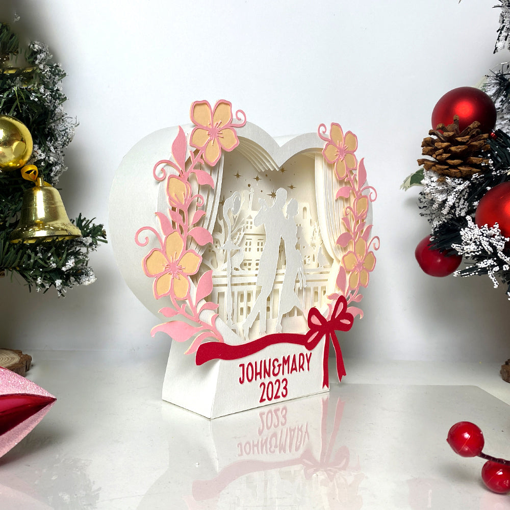 Love – 3D Custom Heart Box  File - Cricut File - VEKTOR KRAFT