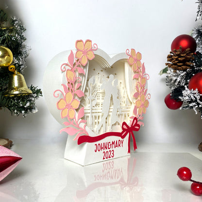 Love – 3D Custom Heart Box  File - Cricut File - VEKTOR KRAFT