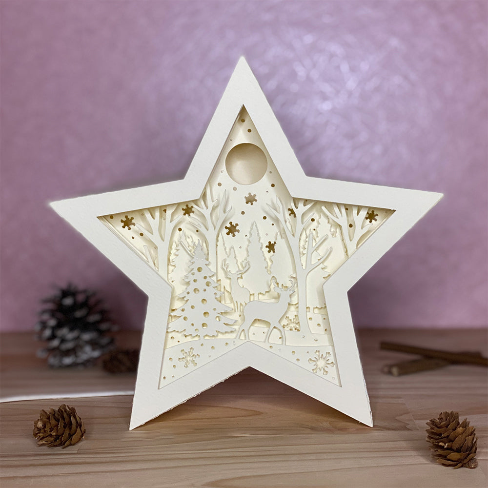 Xmas 1 – 3D Box SVG File for Cricut & Silhouette