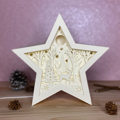 Xmas 1 – 3D Box SVG File for Cricut & Silhouette