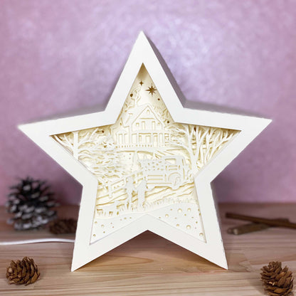 Xmas 3 – 3D Box SVG File for Cricut & Silhouette