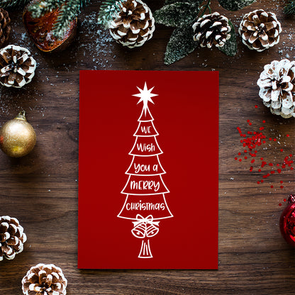 We Wish You A Merry Christmas - Cricut File - VEKTOR KRAFT