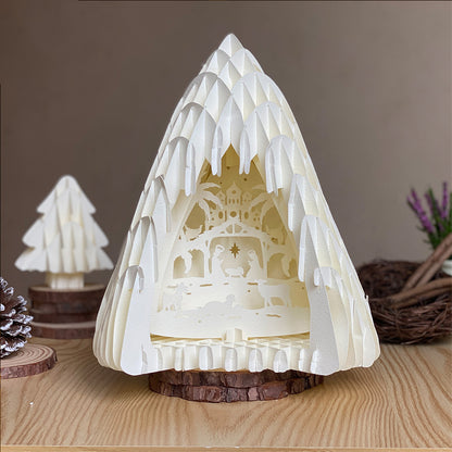 Nativity – 3D Pop-Up Card SVG File for Cricut & Silhouette