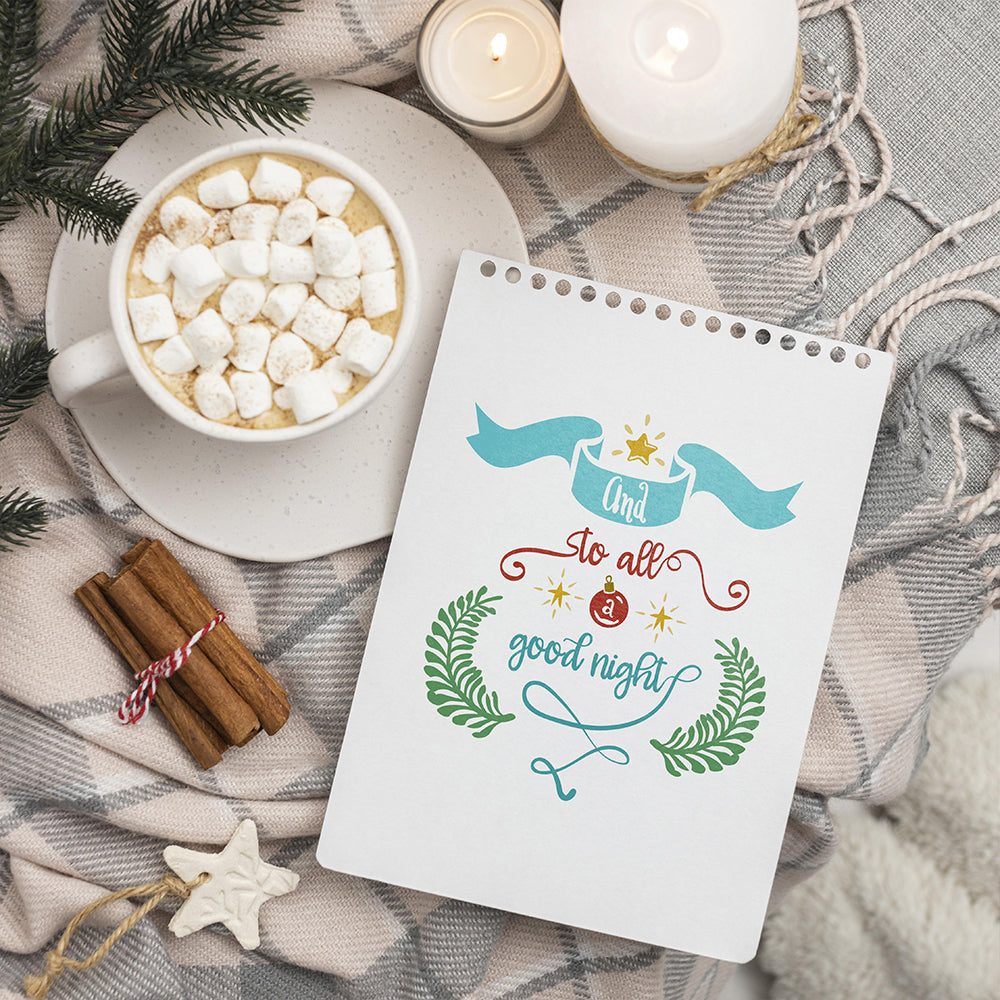 All a Good Night – 3D Lightbox SVG File for Cricut & Silhouette