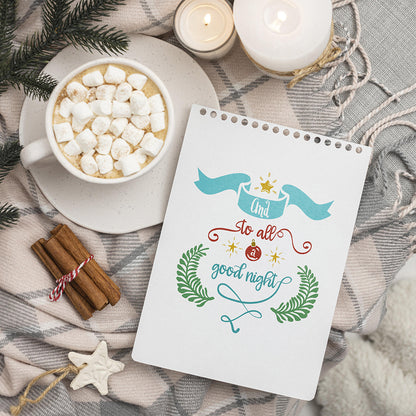 All a Good Night – 3D Lightbox SVG File for Cricut & Silhouette