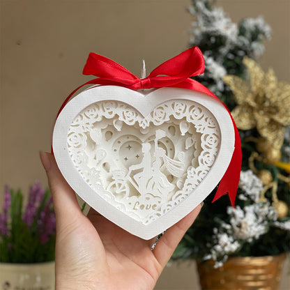Love 4 – 3D Lantern SVG File for Cricut & Silhouette