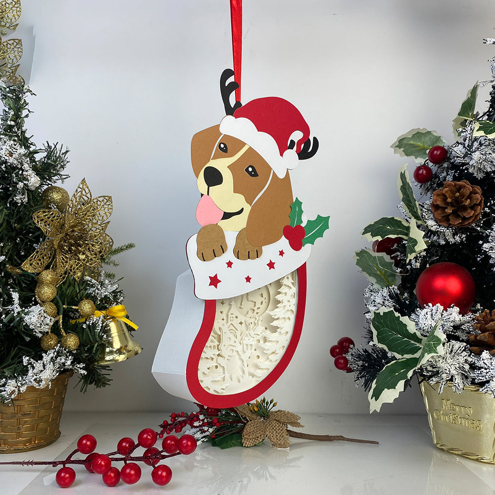 Christmas Gnome – 3D Box SVG File for Cricut & Silhouette