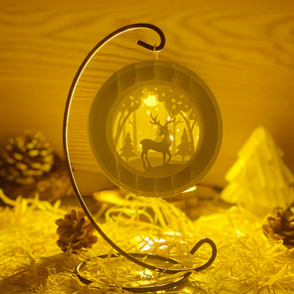 Xmas 1 – 3D Pop-Up Card SVG File for Cricut & Silhouette