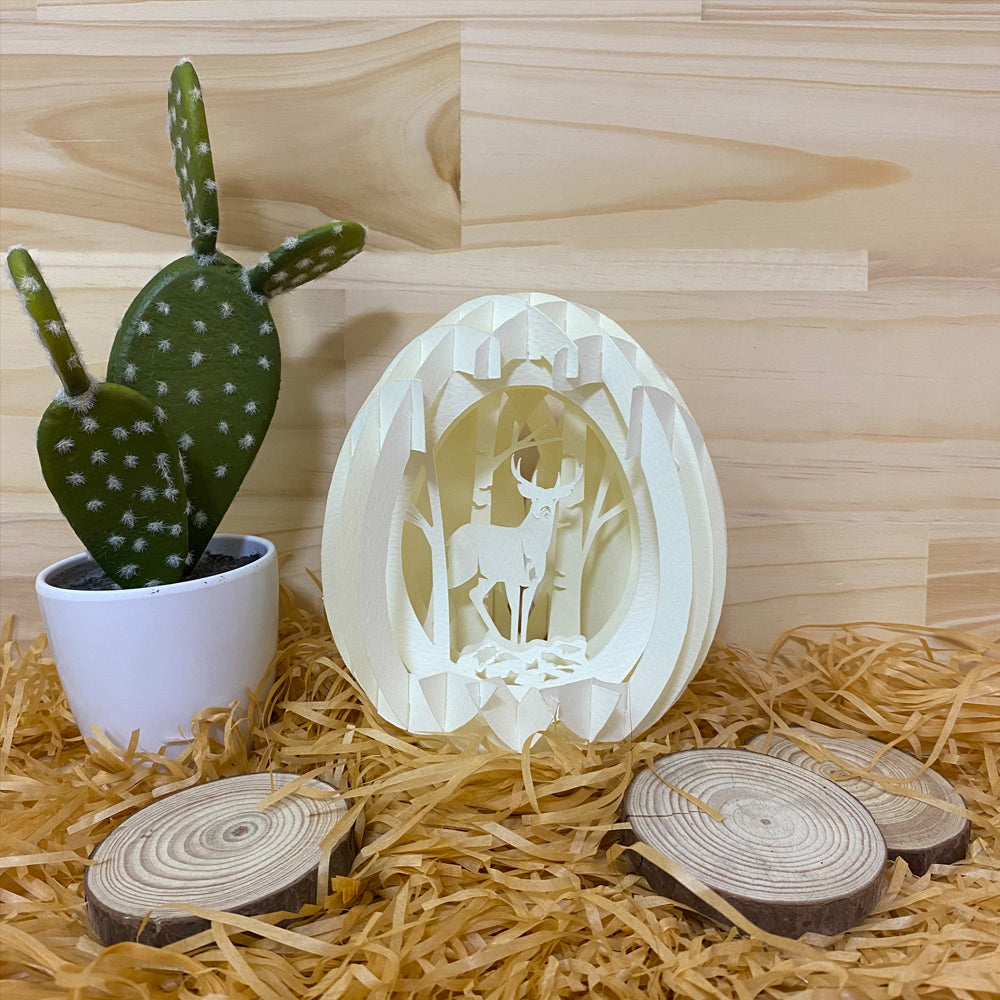 Deer – 3D Pop-Up Card SVG File for Cricut & Silhouette