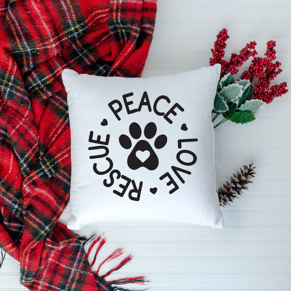 Peace Love Rescue - Cricut File - VEKTOR KRAFT
