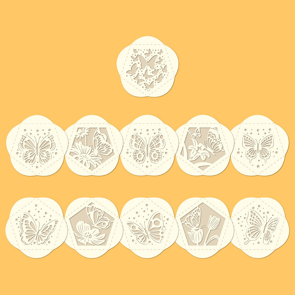 Butterfly – 3D Lantern SVG File for Cricut & Silhouette