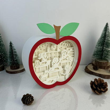 Classroom – 3D Box SVG File for Cricut & Silhouette