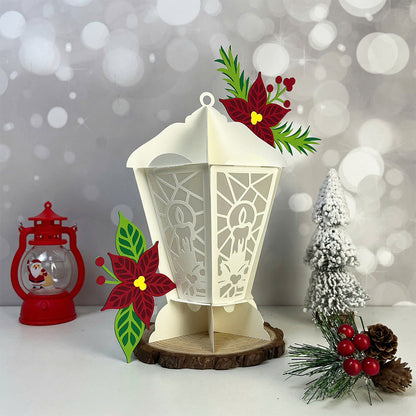 Candle – 3D Lantern SVG File for Cricut & Silhouette