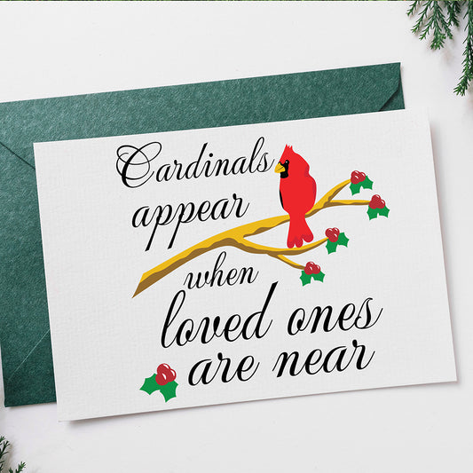 Cardinals Appear When Loved Ones Are Near - Cricut File - VEKTOR KRAFT