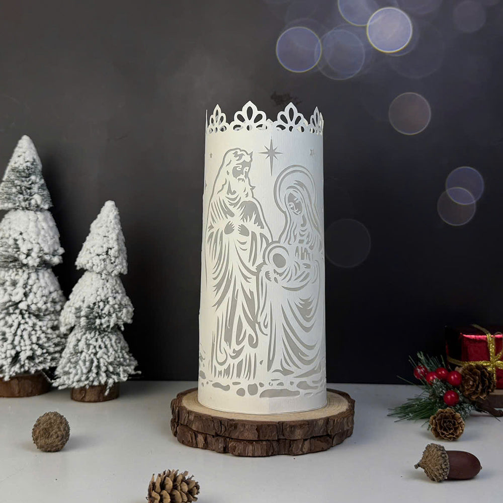 Nativity 2 – 3D Lightbox SVG File for Cricut & Silhouette