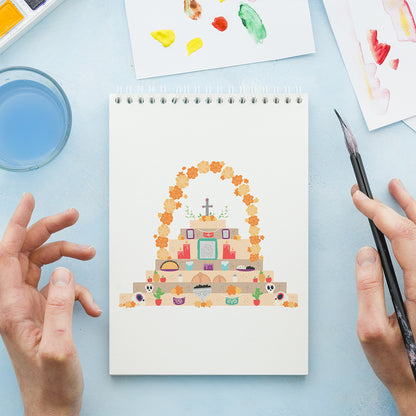 Altar de Muertos – 3D Lightbox SVG File for Cricut & Silhouette
