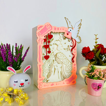 Princess Skirt – 3D Picture Frame Love Box File - Cricut File - VEKTOR KRAFT