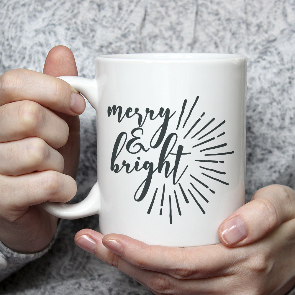 Merry and Bright - Christmas Cricut File - VEKTOR KRAFT