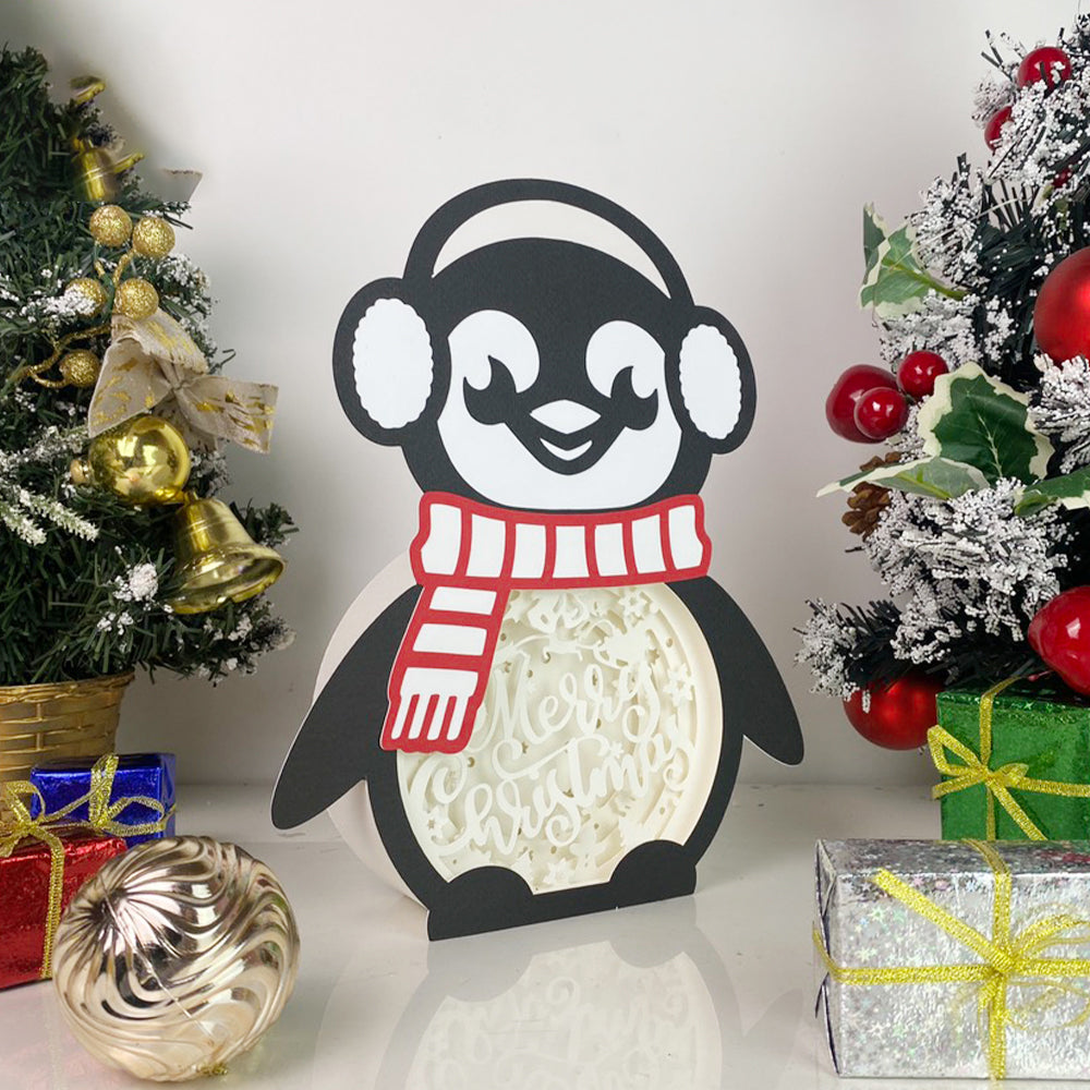 Merry Christmas – 3D Box SVG File for Cricut & Silhouette