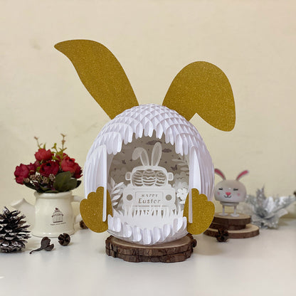 Easter Truck – 3D Pop-Up Card SVG File for Cricut & Silhouette