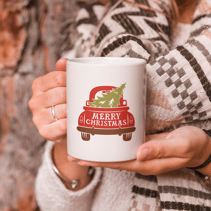 Christmas Truck - Christmas Cricut File - VEKTOR KRAFT