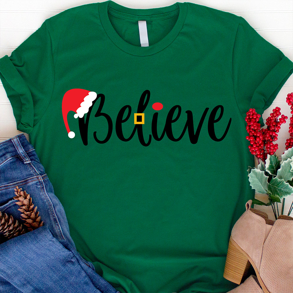 Believe in Santa – 3D Lightbox SVG File for Cricut & Silhouette