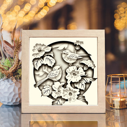 Bird 2 – 3D Shadow Box SVG File for Cricut & Silhouette