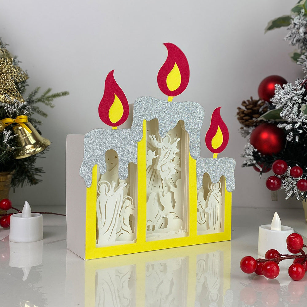 Jesus – 3D Box SVG File for Cricut & Silhouette