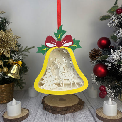 Deer – 3D Lantern SVG File for Cricut & Silhouette