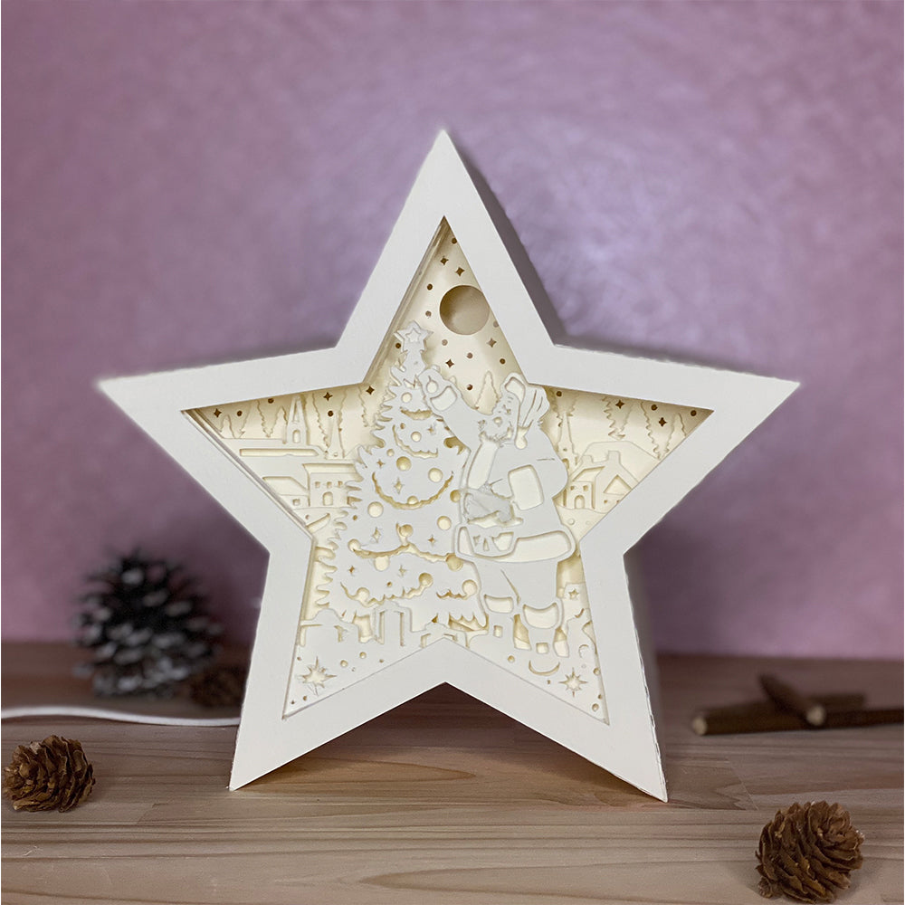 Xmas 5 – 3D Box SVG File for Cricut & Silhouette